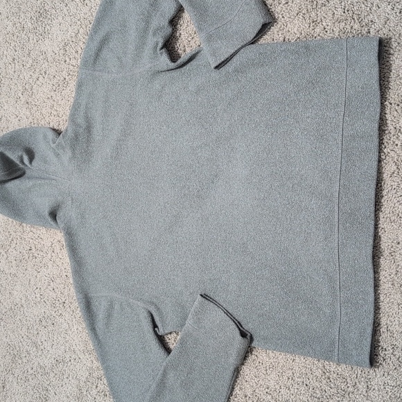 The North Face Boys Zip Up Fleece Hooded Jacket Gray Size Large - Picture 7 of 8